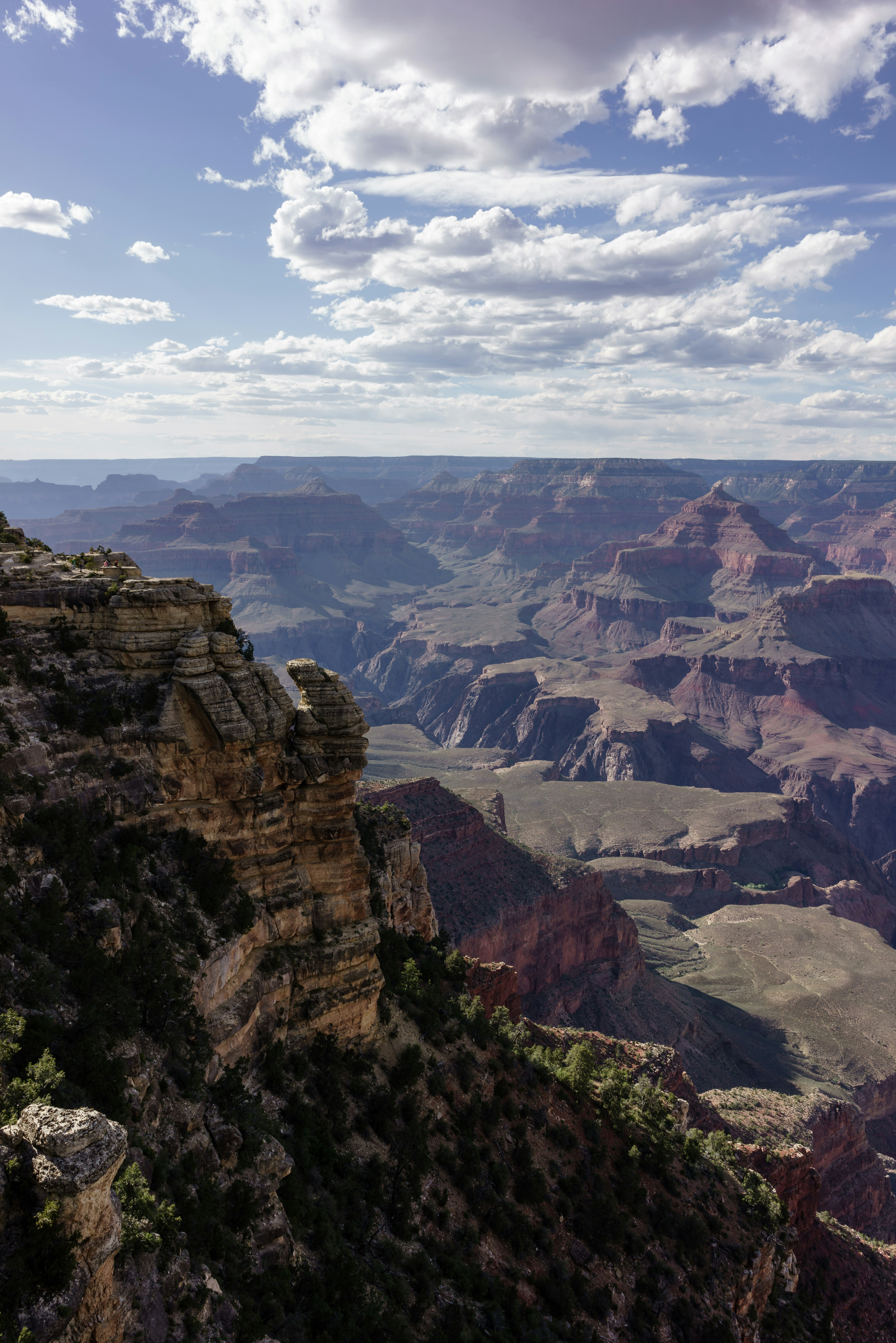 aerial photograph of mountain ranges